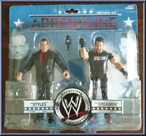 Joey Styles / Tommy Dreamer from WWE Adrenaline - Series 34 manufactured by Jakks Pacific [Front]