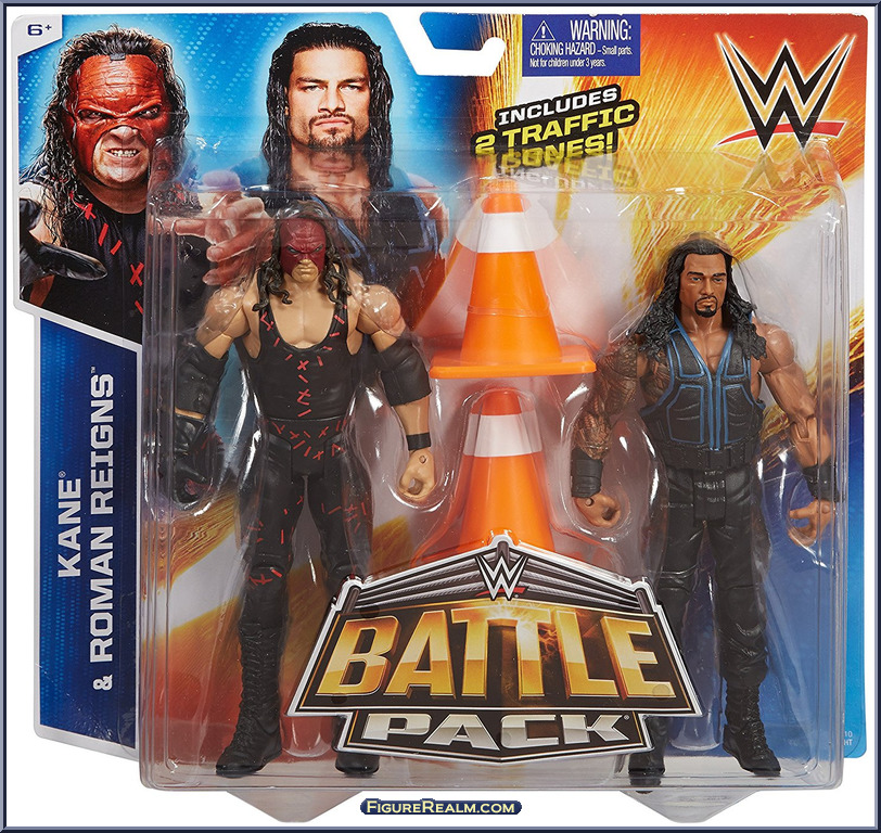 Kane & Roman Reigns - WWE Battle Packs - Series 35 - Mattel Action Figure