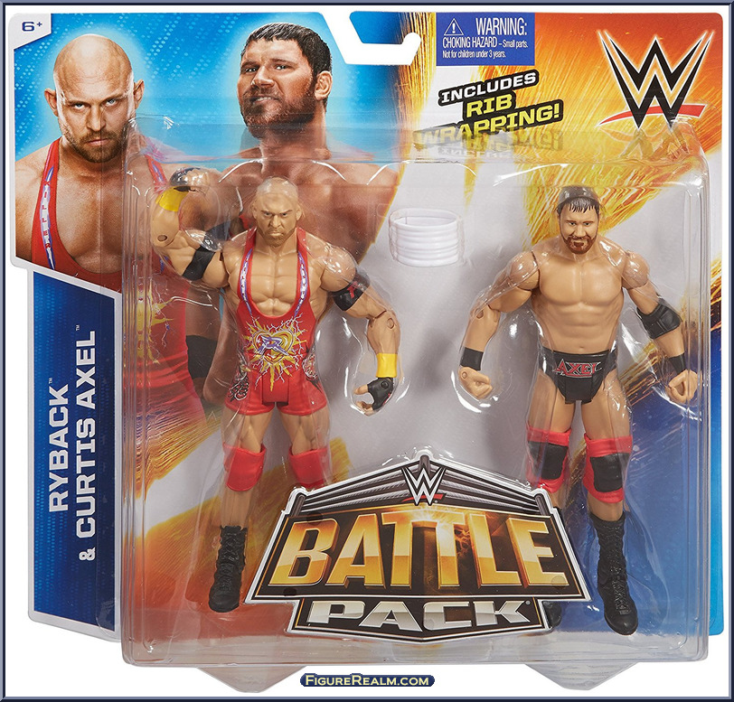 Ryback & Curtis Axel - WWE Battle Packs - Series 35 - Mattel Action Figure