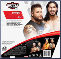 Ali / Kevin Owens from WWE Battle Packs - Series 65 manufactured by Mattel [Back]