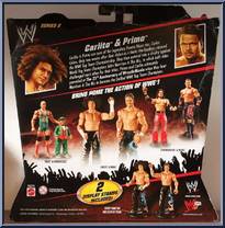 Carlito & Primo (Family Fury) from WWE Battle Packs - Series  2 manufactured by Mattel [Back]