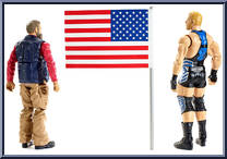 Zeb Colter & Jack Swagger from WWE Battle Packs - Series 35 manufactured by Mattel [Loose]