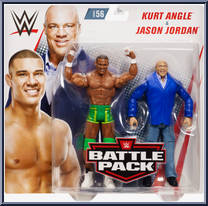 Kurt Angle / Jason Jordan from WWE Battle Packs - Series 56 manufactured by Mattel [Front]