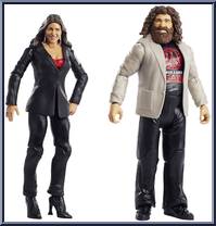 Stephanie McMahon / Mick Foley from WWE Battle Packs - Series 49 manufactured by Mattel [Loose]