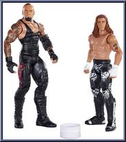 Shawn Michaels vs. Undertaker from WWE Battle Packs - Series 33 manufactured by Mattel [Loose]