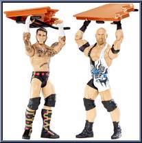 C.M. Punk vs. Ryback from WWE Battle Packs - Series 29 manufactured by Mattel [Loose]