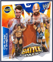 C.M. Punk vs. Ryback from WWE Battle Packs - Series 29 manufactured by Mattel [Front]