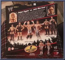 Dolph Ziggler vs. John Morrison (Ultimate Rivals) from WWE Battle Packs - Series  7 manufactured by Mattel [Back]