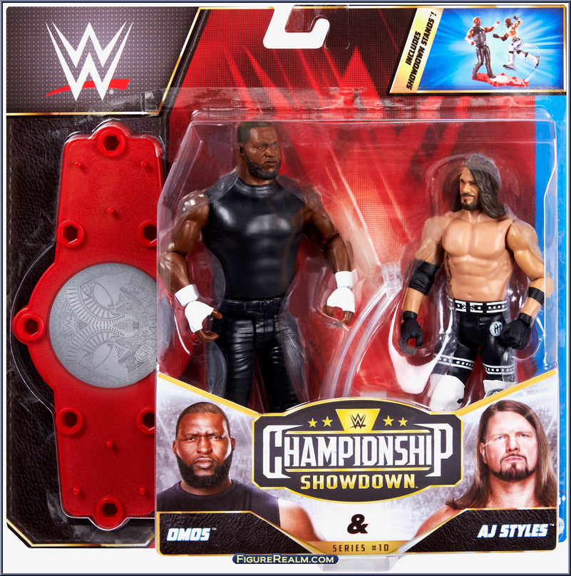 Omos / AJ Styles - WWE Championship Showdown - Series 10 - Mattel ...