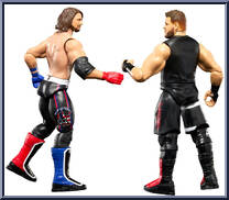Kevin Owens vs AJ Styles from WWE Championship Showdown - Series 15 manufactured by Mattel [Loose]