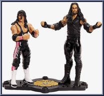 Undertaker vs Bret Hit Man Hart from WWE Championship Showdown - Series  8 manufactured by Mattel [Loose]