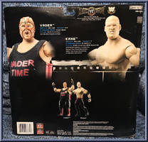 Kane / Vader (Internet Exclusive) from WWE Classic Superstars - Exclusives manufactured by Jakks Pacific [Back]