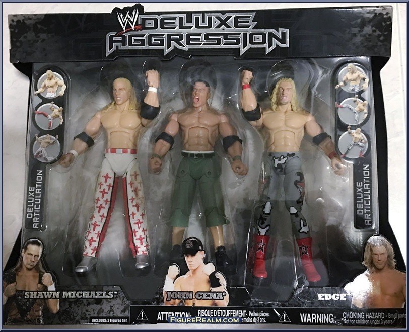 Shawn Michaels / John Cena / Edge - WWE Deluxe Aggression - 3