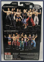 Shawn Michaels from WWE Deluxe Aggression - Best Of 2008 manufactured by Jakks Pacific [Back]