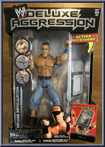 John Cena from WWE Deluxe Aggression - Series 21 manufactured by Jakks Pacific [Front]