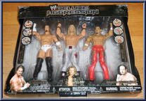 CM Punk / Edge / Chavo Guerrero from WWE Deluxe Aggression - 3-Packs - Series 6 manufactured by Jakks Pacific [Front]