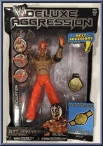 Rey Mysterio from WWE Deluxe Aggression - Series 21 manufactured by Jakks Pacific [Front]