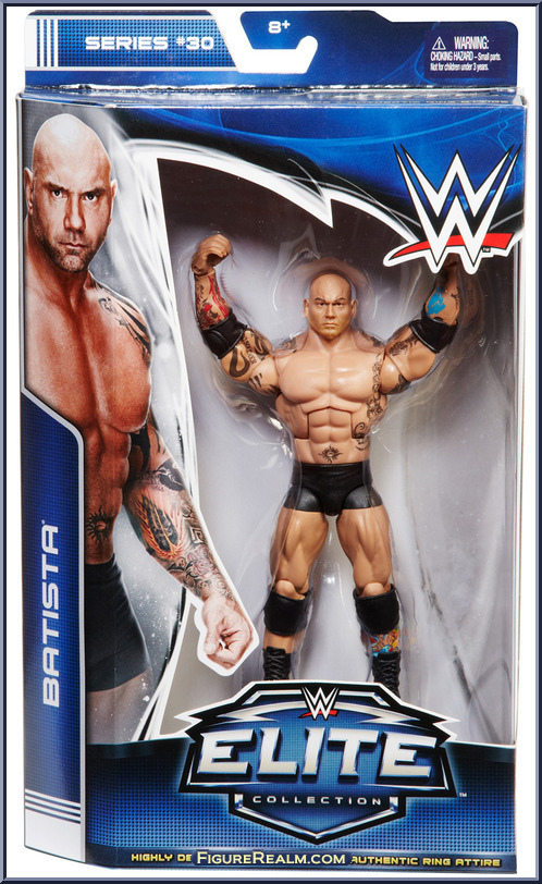 Mattel BHK07 WWE Elite Collection Series 30 Batista Figure for sale online