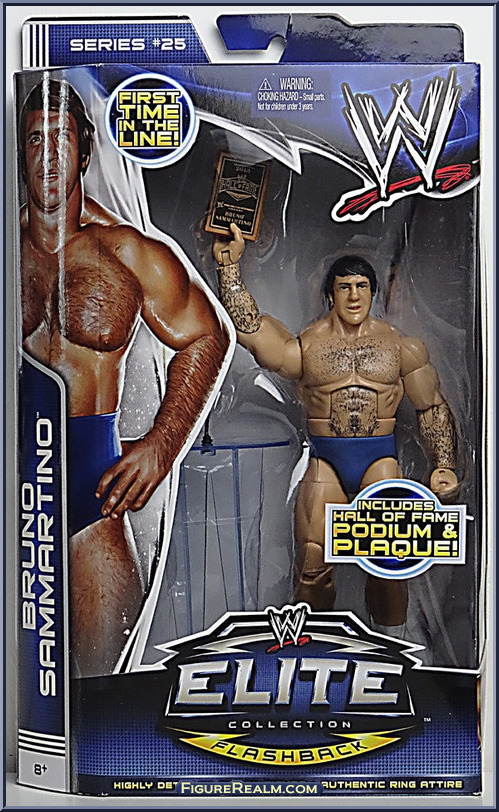 Mattel Accessories for WWE Wrestling Figures Bruno Sammartino HoF Plaque 