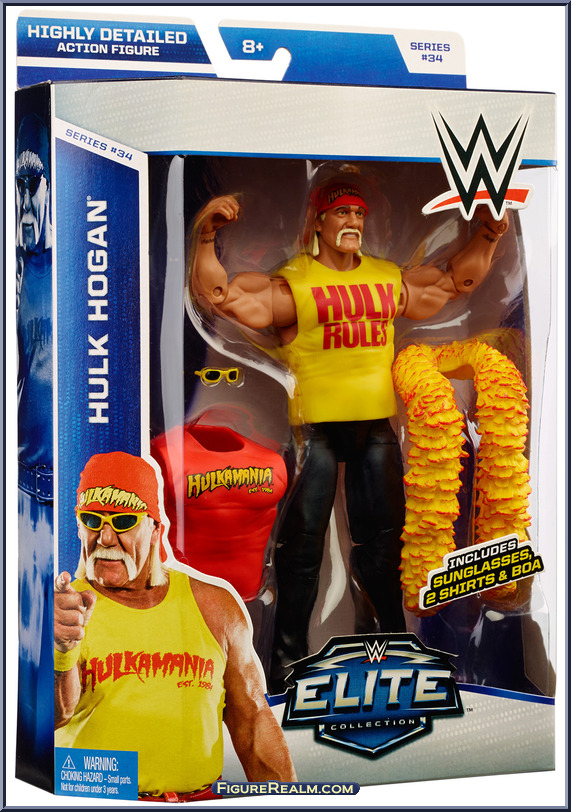 Hulk Hogan - WWE Elite Collection - Series 34 - Mattel Action Figure