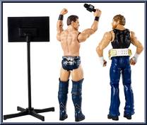 Dean Ambrose vs Miz (Battle Pack) from WWE Elite Collection - Hall of Champions manufactured by Mattel [Loose]