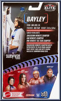 Bayley from WWE Elite Collection - Survivor Series - 2021 manufactured by Mattel [Back]