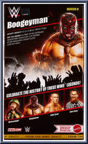 Boogeyman from WWE Elite Collection - From the WWE Vault - Series 5 manufactured by Mattel [Back]