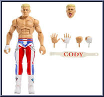 Cody Rhodes from WWE Elite Collection - Top Picks - 2025 manufactured by Mattel [Loose]