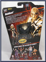 Goldust from WWE Elite Collection - Series   6 manufactured by Mattel [Back]