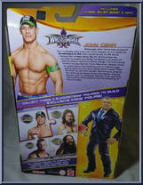 John Cena from WWE Elite Collection - PPV - Wrestlemania XXX manufactured by Mattel [Back]