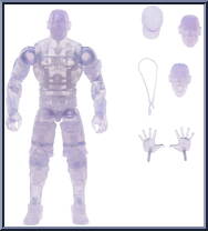 John Cena (Transparent) from WWE Elite Collection - Greatest Hits - 2025 manufactured by Mattel [Loose]