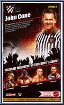 John Cone from WWE Elite Collection - From the WWE Vault - Series 5 manufactured by Mattel [Back]