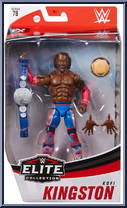 Kofi Kingston from WWE Elite Collection - Series  78 manufactured by Mattel [Front]