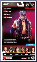Mace from WWE Elite Collection - Series  94 manufactured by Mattel [Back]