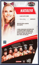 Natalya from WWE Elite Collection - Series  74 manufactured by Mattel [Back]