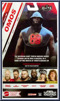 Omos from WWE Elite Collection - Series 108 manufactured by Mattel [Back]