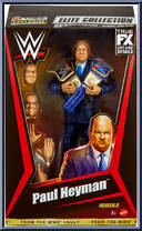 Paul Heyman from WWE Elite Collection - From the WWE Vault - Series 2 manufactured by Mattel [Front]
