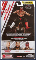 Rey Mysterio from WWE Elite Collection - Top Picks - 2025 manufactured by Mattel [Back]