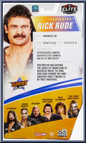 Rick Rude (Yellow Pants) (Chase) from WWE Elite Collection - Series  77 manufactured by Mattel [Back]