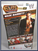 Wade Barrett from WWE Elite Collection - Series  18 manufactured by Mattel [Back]