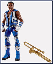 Xavier Woods from WWE Elite Collection - Series  42 manufactured by Mattel [Loose]
