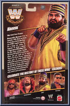 Akeem from WWE Elite Collection - Legends - Series  5 manufactured by Mattel [Back]