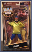 Akeem from WWE Elite Collection - Legends - Series  5 manufactured by Mattel [Front]