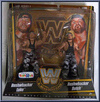 Bushwacker Luke / Bushwacker Butch from WWE Elite Collection - Legends - Series  1 manufactured by Mattel [Front]