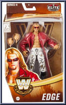 Edge (White Pants) from WWE Elite Collection - Legends - Series 14 manufactured by Mattel [Front]