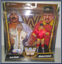 Iron Sheik / Nikolai Volkoff from WWE Elite Collection - Legends - Series  1 manufactured by Mattel [Front]