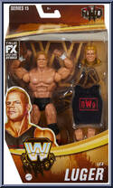 Lex Luger (Black Shorts) from WWE Elite Collection - Legends - Series 15 manufactured by Mattel [Front]