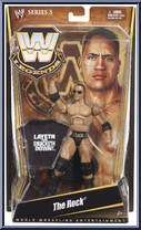 Rock from WWE Elite Collection - Legends - Series  3 manufactured by Mattel [Front]