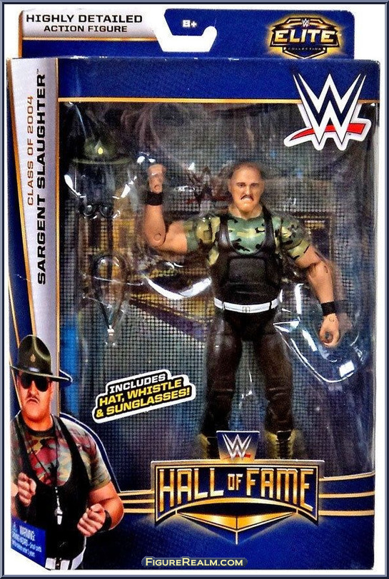 wwe mattel sgt slaughter