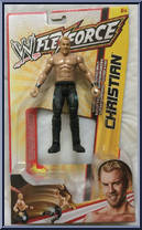 Christian from WWE Flex Force - Yellow Card manufactured by Mattel [Front]